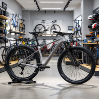 Vélo de montagne tout-terrain TWITTER M9 XC avec cadre et guidon en fibre de carbone, Shimano M8100 12 vitesses, amortisseur, vélo tout-terrain