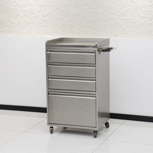 Carrito de Almacenamiento de Herramientas Profesional de Acero Inoxidable con 4 Ruedas para Salones de Belleza y Barberías - Diseño Moderno, Duradero y Fácil de Usar - Product Image 5