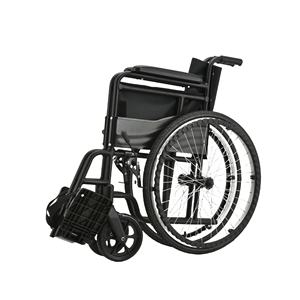 Fauteuil roulant manuel pliable ultra léger multifonctionnel pour adultes handicapés, facile à transporter, voyage sécurisé - Product Image 1