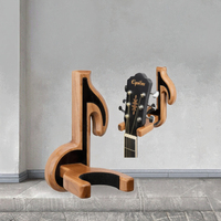 Support mural moderne en bois à un seul niveau pour armes à feu, épées, arcs et outils à main, multifonctionnel pour la chasse et les jouets