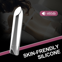 10-Frequenz Starker Vibrator mit USB-Aufladung, Wasserdicht, Lippenstift-Design, Wiederaufladbarer Massager mit 50 Minuten Laufzeit für Erwachsene