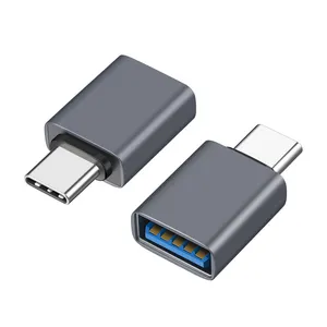 USB 3.2 OTG公到C型母适配器转换器，适用于Macbook小米三星S20的C型电缆适配器usb-c数据充电器