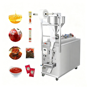 Máquina Automática para Medir y Envasar Múltiples Líquidos como Salsas, Miel, Jugos, Ketchup, Helado y Gelatina, Económica - Product Image 1