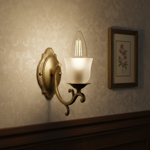 Lampada a Candela LED in Cristallo E14 3.4W 2700K 470Lm (Osram 467776) - Product Image 3
