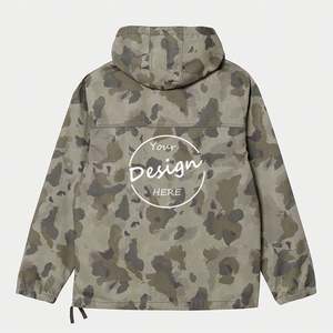 Sudadera con Capucha Personalizada OEM 100% Algodón, Forro Polar, Cortavientos, Transpirable, Lisa, Verde, Deportiva, Tallas Grandes, Corte Regular para Hombre - Product Image 6