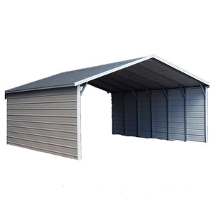 Ventes chaudes <span class=keywords><strong>de</strong></span> hangars à voitures préfabriqués en acier galvanisé, abris <span class=keywords><strong>de</strong></span> <span class=keywords><strong>voiture</strong></span> prêts à l'emploi - Product Image 6
