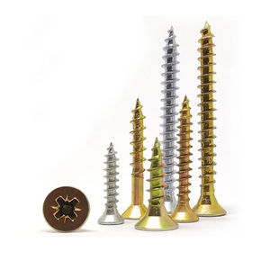 Bán buôn din7505 3.5 mét kẽm + vàng cứng countersunk ván vít - Product Image 1
