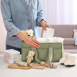 Bolsa <span class=keywords><strong>de</strong></span> pañales <span class=keywords><strong>de</strong></span> gran capacidad, bolsa <span class=keywords><strong>de</strong></span> mano informal con múltiples bolsillos para artículos para bebés recién nacidos, organizador para bebés - Product Image 4