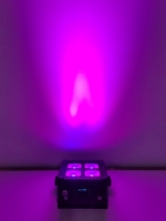 Luz de escenario recargable inalámbrica con batería HQLIT Dmx 4 Uds 20W impermeable Led Par IP65 luces de boda alimentadas por batería Dj Disco