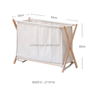 Khung gỗ giặt cản trở và giặt SORTER với hai túi - Product Image 2