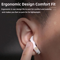 Écouteurs sans fil TWS Pro6 à vente chaude, stéréo, contrôle tactile, semi-intra-auriculaires, sans réduction de bruit, vente en gros d'usine