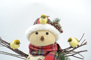 Chim Giả Đầy Màu Sắc Trên Dây Sắt Lông Chim Bọt Cho Đồ Thủ Công DIY Vườn Chim Trang Trí Trang Trí Tiệc Nhà - Product Image 2