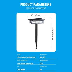 Guirnalda de Luces Solares LED, Lámpara de Cadena para Camping, Luces Solares LED Impermeables para Exteriores, Jardín, Fiesta, Pérgola, Patio Trasero - Product Image 6