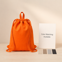 Sac à dos à cordon en polyester avec logo personnalisé, pliable, sac promotionnel pour l'école, les sports et les événements en plein air