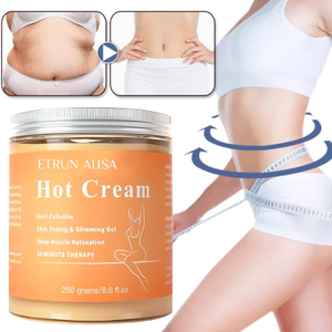 ETRUN ALISA <span class=keywords><strong>crema</strong></span> adelgazante de grasa de marca privada <span class=keywords><strong>reafirmante</strong></span> relajación muscular profunda pierna brazo <span class=keywords><strong>crema</strong></span> caliente quemagrasas - Product Image 6