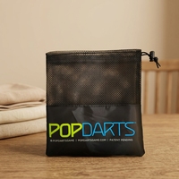 Sac à cordon OEM personnalisé de haute qualité pour balles de golf, en tissu maille polyester, avec impression de logo et de taille, pour usage domestique