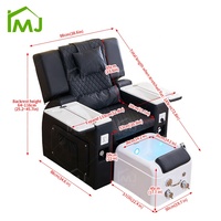 Fauteuil de pédicure électrique pour salon de manucure, fauteuil de massage pour spa des pieds, mobilier commercial