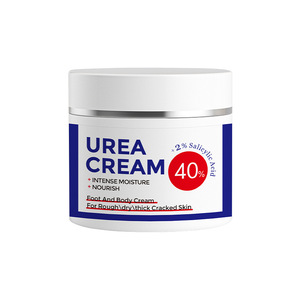 Crème à l'urée 40% avec 2% d'acide salicylique, hydratation intense pour peaux sèches, rugueuses et gercées, soin des pieds et du corps, 100g - Product Image 2
