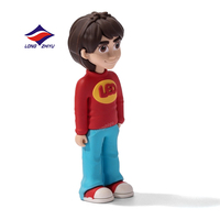 Longzhiyu, fabricant de figurines en vinyle souple depuis 20 ans, personnalisation OEM, figurine en PVC mini 3D, support de modèle de personnage de marque IP