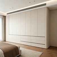 Modulares Kleiderschranksystem Platzsparend Maßgefertigte Größe Schiebetür-Kleiderschrank für Kleine Wohnungen