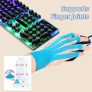 Cinta intramuscular <span class=keywords><strong>de</strong></span> kinesiología deportiva muscular precortada <span class=keywords><strong>para</strong></span> prevenir la tensión muscular <span class=keywords><strong>para</strong></span> el soporte del tendón del dedo, Parche <span class=keywords><strong>de</strong></span> vendaje <span class=keywords><strong>de</strong></span> protección - Product Image 6