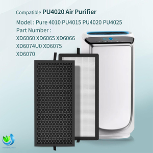 Nhà Máy Tùy Chỉnh Thay Thế Cho Rowenta 4010 Máy Lọc Không Khí 1 Bộ Lọc Bộ Xd6060 Xd6065 Xd6066 H13 HEPA Bộ Lọc Carbon - Product Image 4