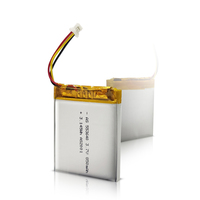 Baterai Lithium Ion Pouch 3.7v 850mah Bersertifikasi UL2054/CB/UN38.3 untuk Speaker Nirkabel