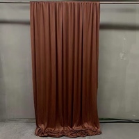 Tissu de fond moderne et coloré en fil de laine pour décorations de fêtes, mariages et cérémonies d'anniversaire