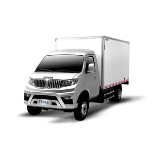 Srm Xinyuan T50 Ev 냉장 트럭 운송 아이스크림 사용 냉동 밴 및 트럭 브랜드 새로운 중국 전기 자동차
