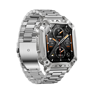 2026 AK86 Smart Watch for Men SOS LED Flashlight 1400mAh Large Battery 2.01'' HD Screen Dual Straps Sports Smartwatch - Product Image 6