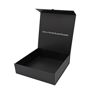 Caja de Regalo Magnética Plegable con Logotipo Grande Personalizado 2024, Reciclable, de Cartón Rígido de Lujo, con Laminado Mate, Nuevo Diseño para Plegar - Product Image 3