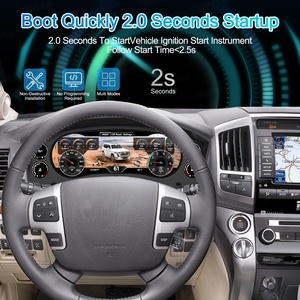 Navihua LCD Digital Cluster Speedometer Instrument for Toyota Land Cruiser 2008-2020 <b>Auto</b> <b>Meter</b> LCD Dashboard Odometer Dashboard - Product Image 5