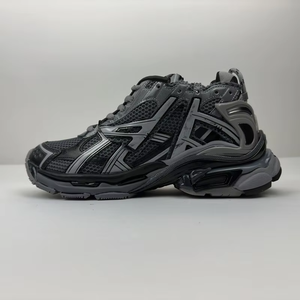 Chaussures noires de haute qualité pour hommes, baskets décontractées de créateur, chaussures de marche, chaussures de course pour hommes - Product Image 4
