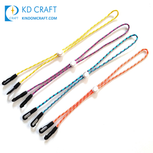 Mẫu Miễn Phí Tùy Chỉnh Vòng <span class=keywords><strong>Nylon</strong></span> Rắn Màu Anit-lost Điều Chỉnh Handy Đôi Kết Thúc Mặt Nạ Dây Buộc Cho Người Lớn/Trẻ Em - Product Image 6