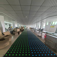 Pista de Baile LED Magnética para Eventos de Boda con Funciones de Juego Interactivo, Paneles de Iluminación Profesional para Escenarios
