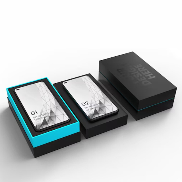 Custom Luxury Empty Cell Mobile Phone Smartphone Packaging Gift Box for Smartphone Universal