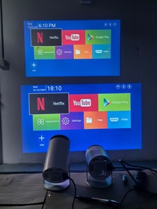 Mới nhất điện thoại di động thông minh Android Mini LED wifi6 proyector 3D Mini Pocket không dây di động chiếu hy300 Pro - Product Image 3