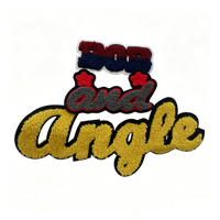 Patchs en chenille 3D multicolores écologiques à coudre, patchs en chenille personnalisés avec logo, à thermocoller pour accessoires quotidiens