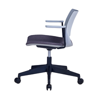 Fauteuil silencieux en pu pour salle de conférence, siège pivotante, design moderne, haute qualité