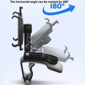 Support de téléphone portable réglable pour voiture, support de téléphone pour tableau de bord, rétroviseur, support de téléphone portable GPS pour navigation automobile - Product Image 5