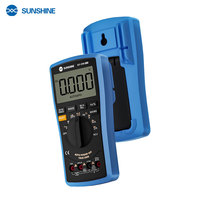Multimètre numérique à gamme automatique SUNSHINE DT-17N avec écran LCD, testeur de tension, garantie 1 an pour outils de réparation de téléphones mobiles