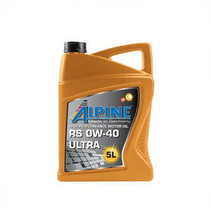 Huile moteur Alpine Rs 0W-40 Ultra 5L, huile moteur entièrement synthétique haute performance, protection excellente, huile de base - Product Image 2