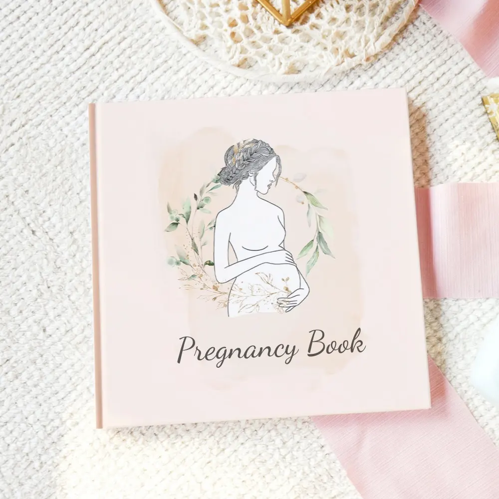 Custom Printing Week By Week Pregnancy Planner Album Expecting Baby Pregnancy Journal Notebooks Gift