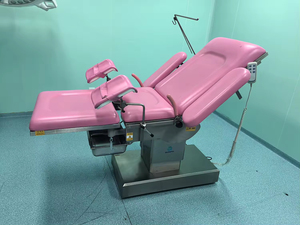 Hastane elektrikli hidrolik paslanmaz çelik jinekolojik sandalye annelik doğum masası - Product Image 5