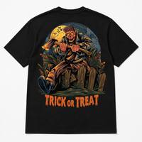 T-shirt graphique Halloween JNEI unisexe, séchage rapide, anti-humidité, UPF50+, coupe ajustée, tee-shirt de sport, fournisseur en gros