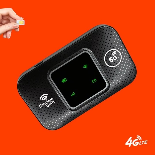 Portable 4g 5g Mifis M9s Mf68e Mobile Wireless Router Color Screen Mobile Wifi 68e D921 D6 3000mah Type-c Cat4 Pocket Wifi