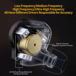 Écouteurs intra-auriculaires HIFI en métal <span class=keywords><strong>KZ</strong></span> ZS10 Pro 2 avec basses profondes, interrupteur de réglage à 4 niveaux, câble 2PIN, compatibles ZAS ZSX <span class=keywords><strong>ZSNPRO</strong></span> AS16PRO ZS10PRO 2 - Product Image 3