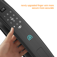 Serrure de porte intelligente à reconnaissance faciale Interphone vidéo entièrement automatique Entrée sans clé par empreinte digitale WiFi Maison Bureau