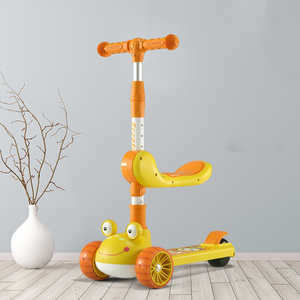 Vente en gros de trottinettes 3 en 1 pour enfants, <span class=keywords><strong>trottinette</strong></span> à trois roues, <span class=keywords><strong>trottinette</strong></span> à pousser, <span class=keywords><strong>trottinette</strong></span> <span class=keywords><strong>freestyle</strong></span> pour enfants - Product Image 3