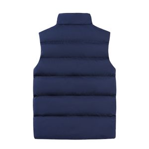 الشتاء شعار مخصص سحاب العمل جيليتس تصميم جديد شركة موحدة في الهواء الطلق سميكة دافئة بلا أكمام الرجال سترة منتفخة - Product Image 2